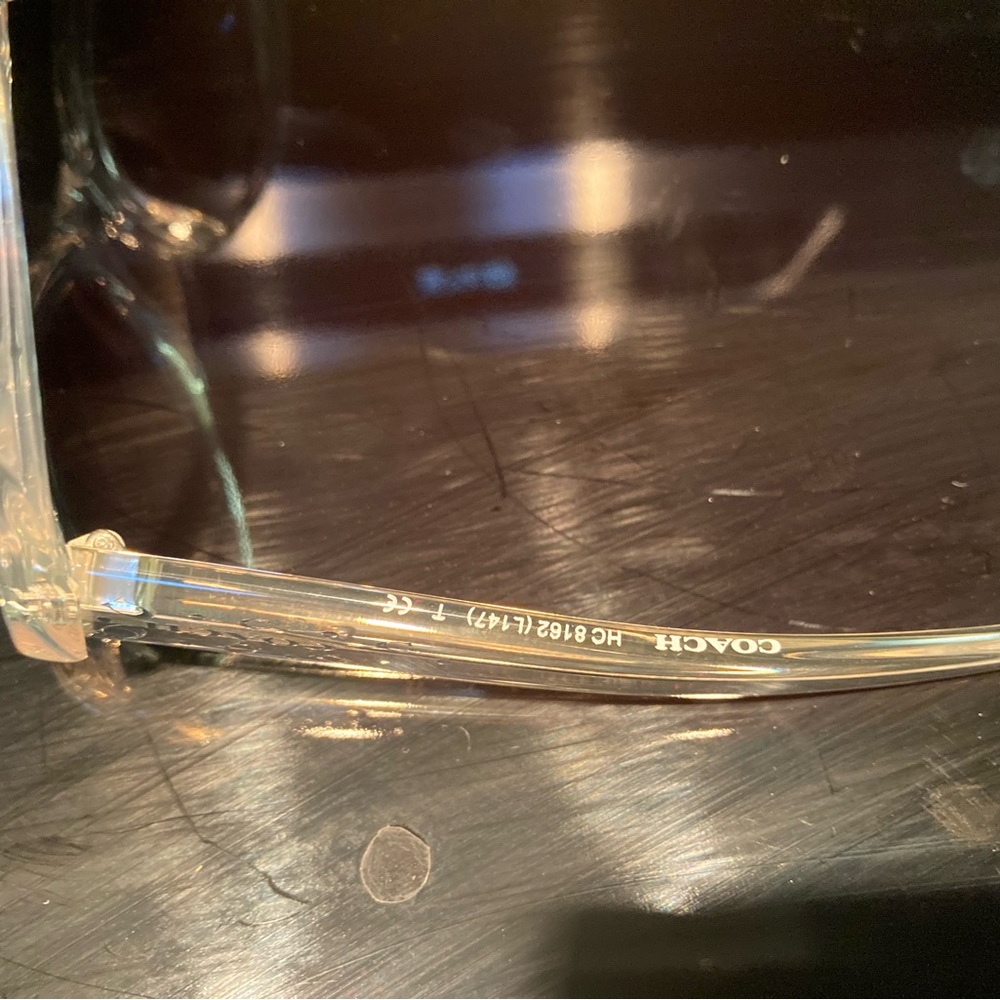 New Coach HC8172 L147 511111 Crystal Sunglasses Gradient Lenses - Picture 10 of 13